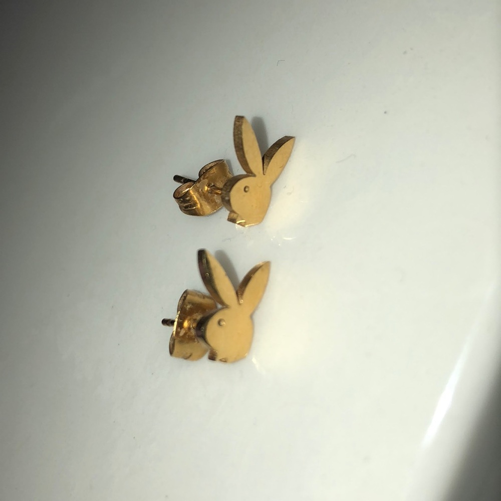 Playboy bunny earrings🔥